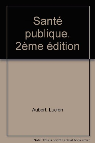 Santé publique