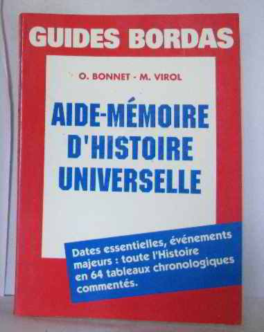 Aide-mémoire d'histoire universelle
