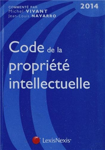 Code de la propriété intellectuelle 2014