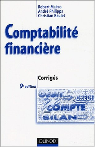 Comptabilité financière : corrigés