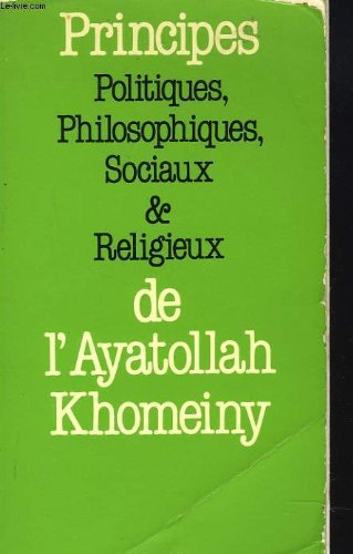 Principes politiques, philosophiques, sociaux et religieux