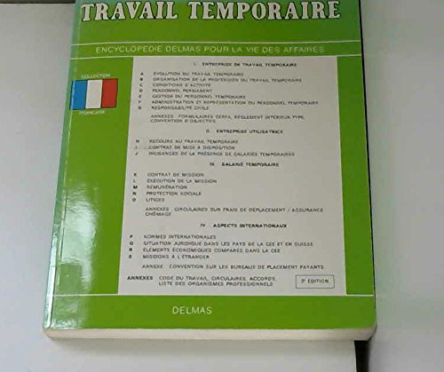 travail temporaire 2e