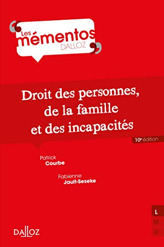 Droit des personnes, de la famille et des incapacités