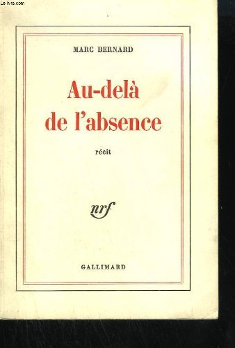 au-delà de l'absence