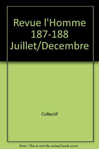 Homme (L'), n° 187-188. Miroirs transatlantiques