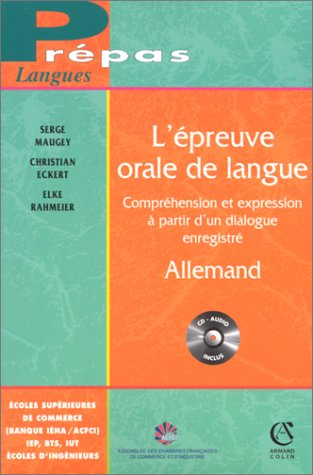 L'épreuve orale de langue : allemand