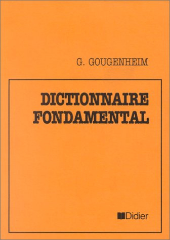 Dictionnaire fondamental de la langue française