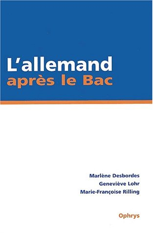 L'allemand après le bac : BTS, IUT, casses préparatoires