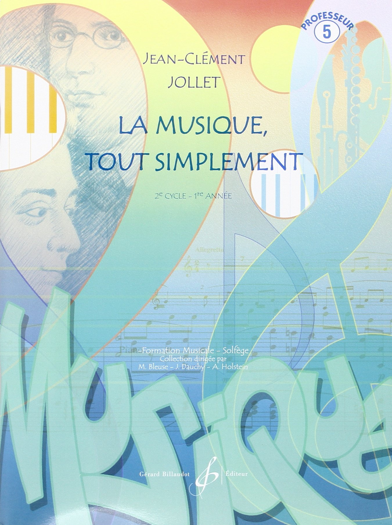 La musique tout simplement volume 5 professeur