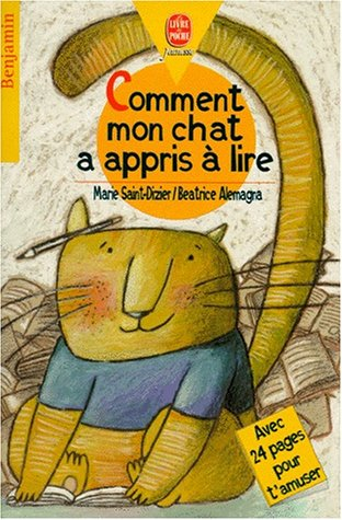 poche jeunesse : benjamin - comment mon chat a appris a lire