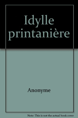 Idylle printanière. Spring romance. Pariser Frühlingsromanze