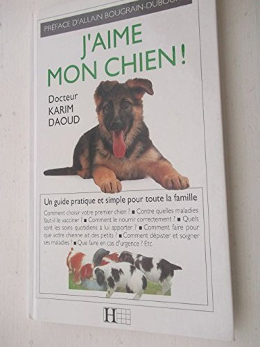 J'aime mon chien