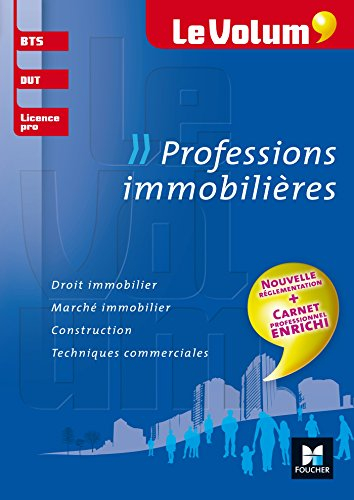 Professions immobilières : BTS, DUT, licence pro