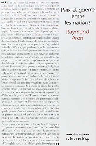 Paix et guerre entre les nations