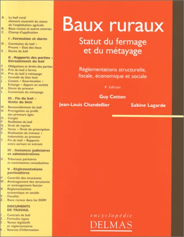 Baux ruraux : tous les litiges entre preneurs et bailleurs