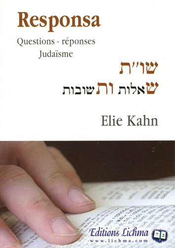 Responsa : questions-réponses judaïsme