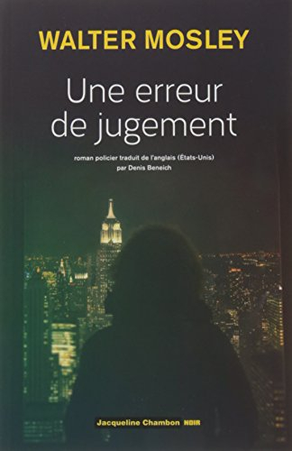 Une erreur de jugement : roman policier