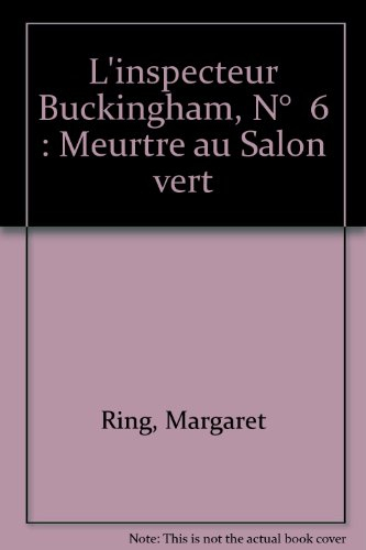 Meurtre au salon vert