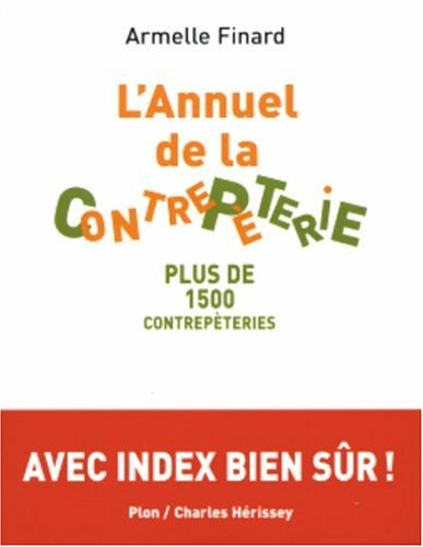 L'annuel de la contrepèterie
