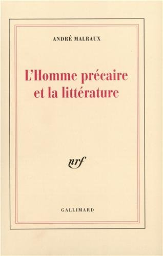 L'Homme précaire et la littérature