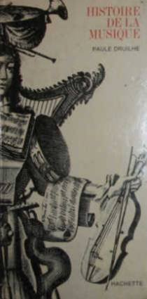 histoire de la musique in-8, br.