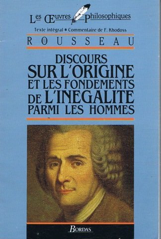 Discours sur l'origine de l'inégalité