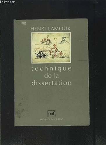 technique de la dissertation
