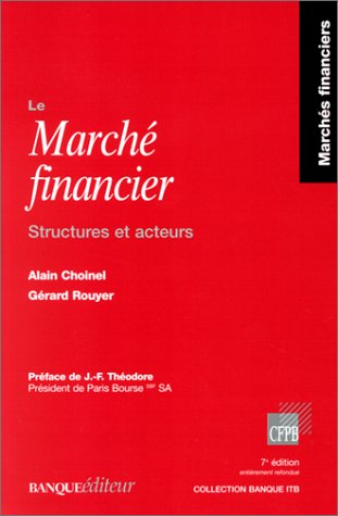 Le marché financier : structures et acteurs
