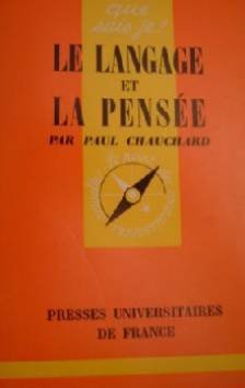 le langage et la pensée