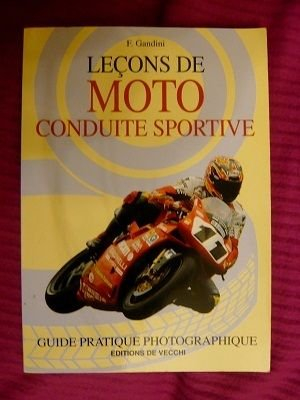 Leçons de moto, conduite sportive