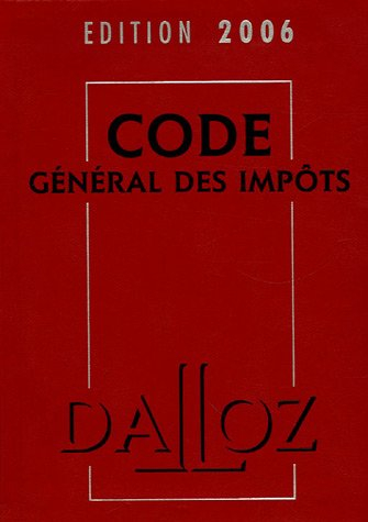 Code général des impôts 2006