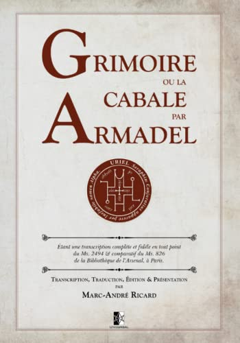 Grimoire ou la Cabale par Armadel