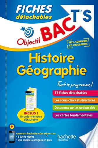 Histoire géographie terminale S : 71 fiches détachables