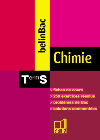 chimie terminale s