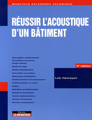 Réussir l'acoustique d'un bâtiment