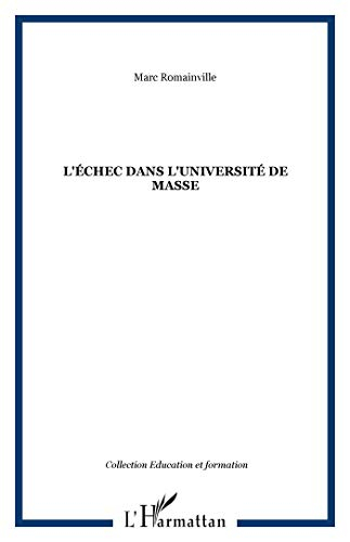 L'échec dans l'université de masse