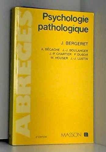 abrege de psychologie pathologique                                                            102296