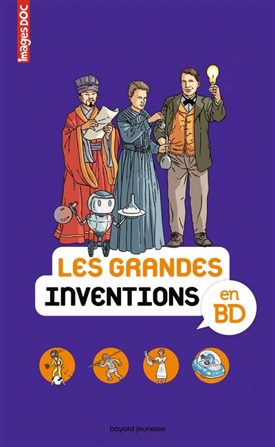 Les grandes inventions en BD