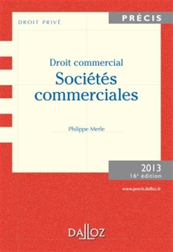 Droit commercial : sociétés commerciales