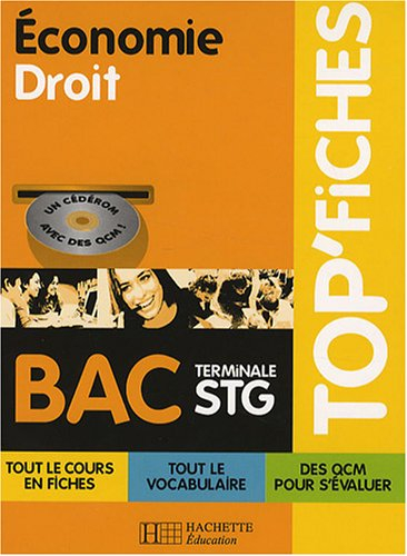 Economie, droit, bac terminale STG