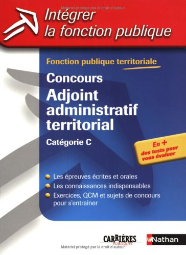 Concours adjoint administratif territorial : catégorie C