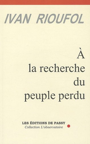 A la recherche du peuple perdu
