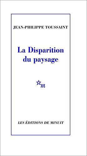 La disparition du paysage