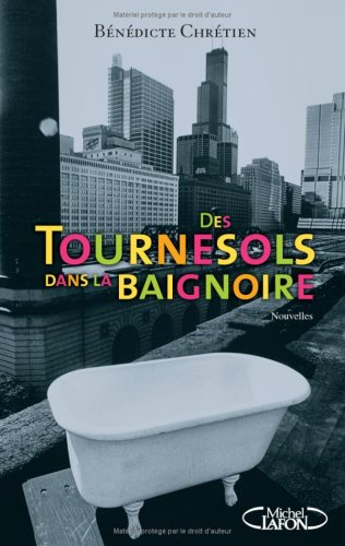 Des tournesols dans la baignoire