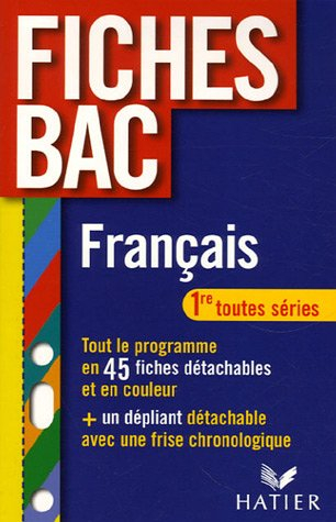 Français 1re toutes séries