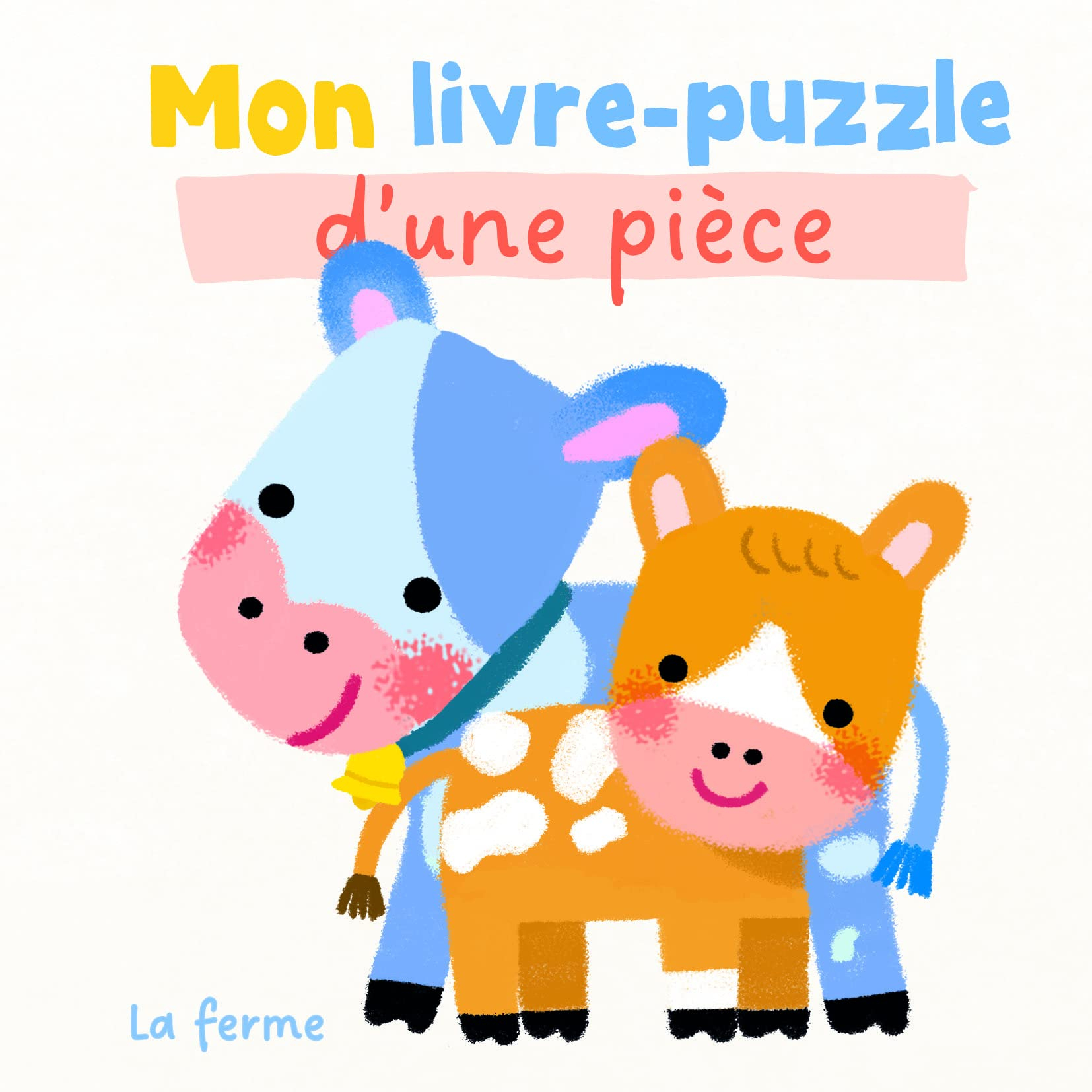 La ferme : mon livre-puzzle d'une pièce