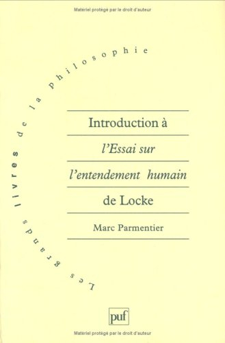 Introduction à l'Essai sur l'entendement humain de Locke