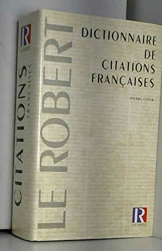 Dictionnaire de citations françaises