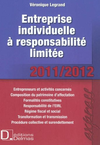 Entreprise individuelle à responsabilité limitée