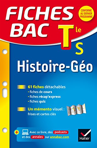 Histoire géographie, terminale S